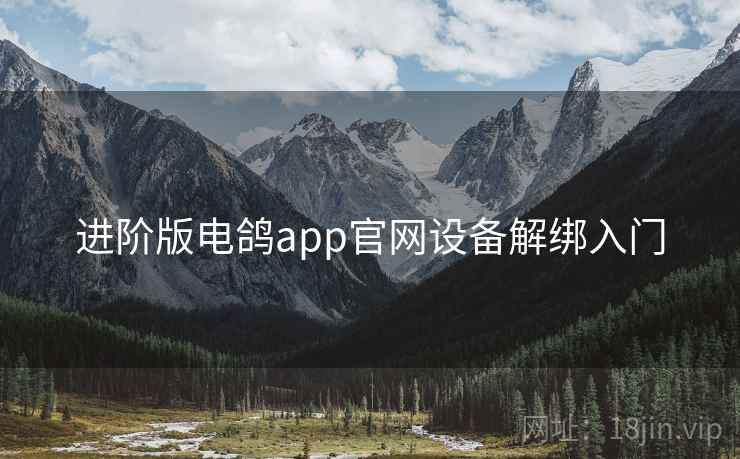进阶版电鸽app官网设备解绑入门 进阶版电鸽app官网设备解绑入门