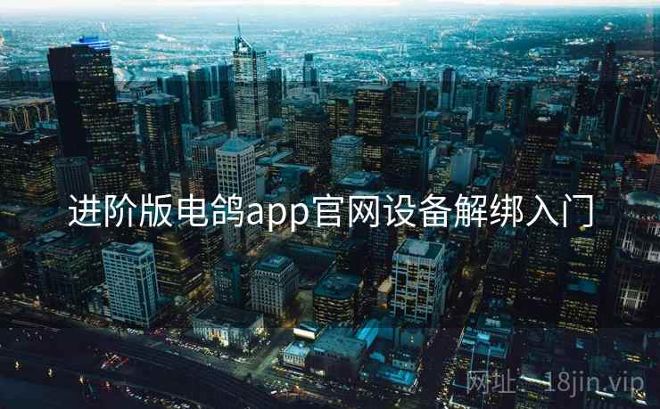 进阶版电鸽app官网设备解绑入门