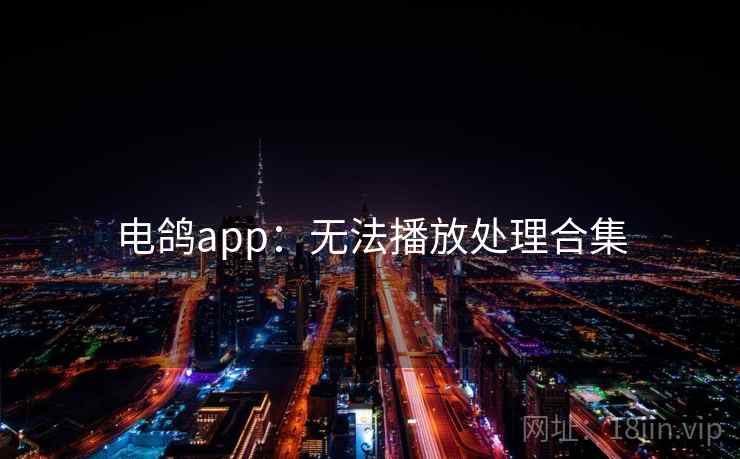 电鸽app：无法播放处理合集